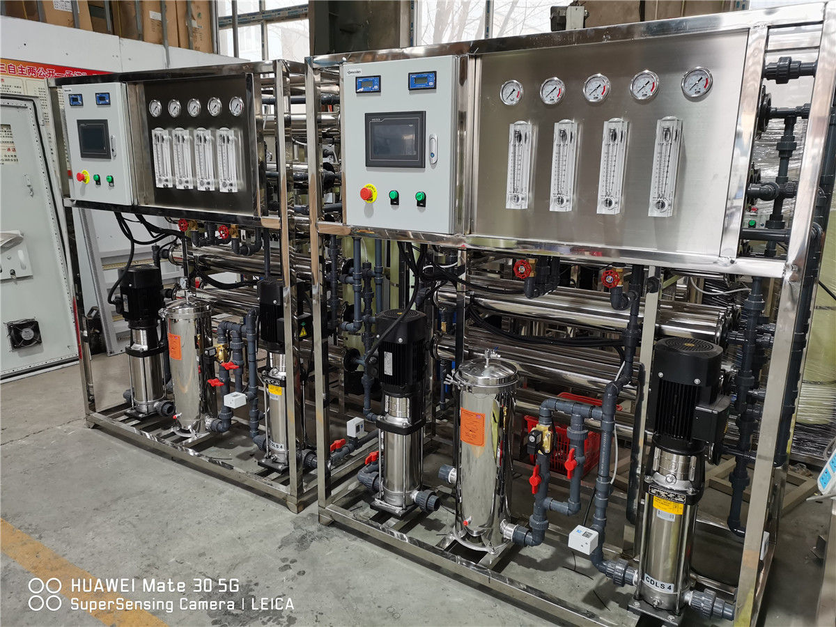 SMC（中国）天津制造清洗用水双级反渗透系统